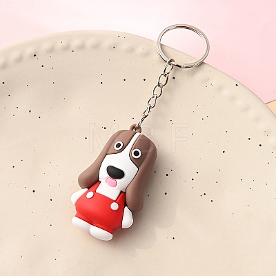 PVC Cartoon Animals Keychain PW-WGC4917-04-1