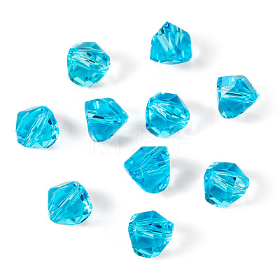 10Pcs Glass Imitation Austrian Crystal Beads GLAA-TADJ0001-11G-1