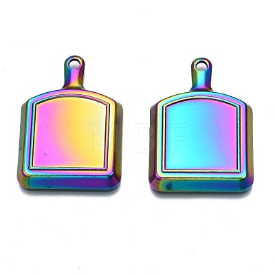 Rainbow Color Alloy Pendants PALLOY-N156-154-NR-1