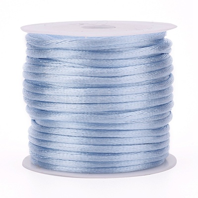 Nylon Satin Rattail Cord NWIR-L006-2mm-25-1