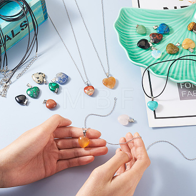 Fashewelry DIY Pendant Necklace Making Kit DIY-FW0001-34-1