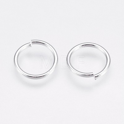 Aluminium Open Jump Rings ALUM-N002-01S-1