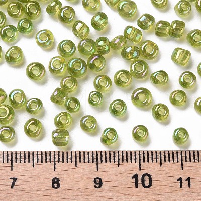 6/0 Round Glass Seed Beads SEED-US0003-4mm-164-1