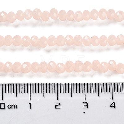 Baking Painted Imitation Jade Glass Bead Strands DGLA-A034-J4MM-A14-1