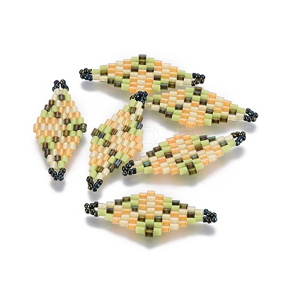 MIYUKI & TOHO Handmade Japanese Seed Beads Links SEED-E004-I07-1