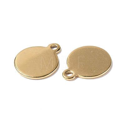 Ion Plating(IP) 304 Stainless Steel Charms STAS-C066-27G-1