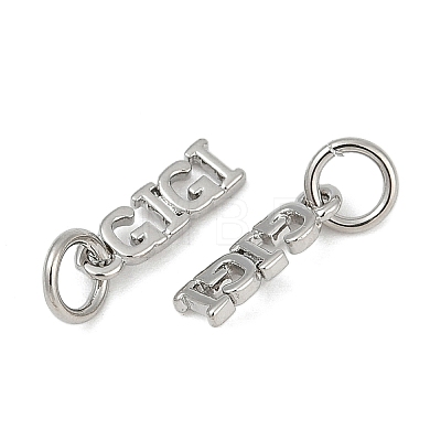 Brass Charms KK-S527-02P-B-1
