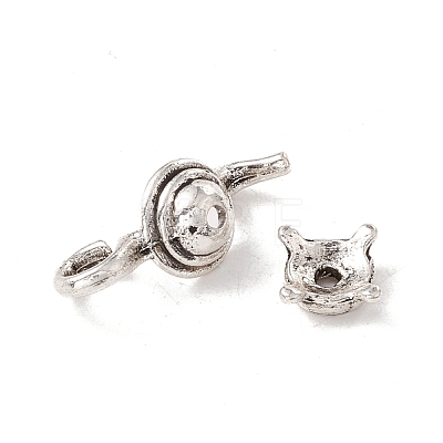 Alloy Bead Cap Set FIND-E033-02AS-1