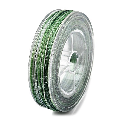 30M Gradient Color Round PET Waxed Thread OCOR-F018-02F-1