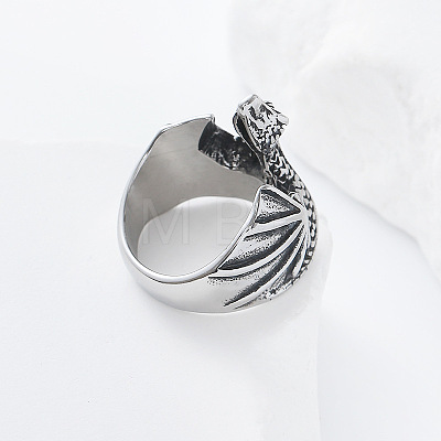 304 Stainless Steel Finger Rings for Men UP9646-2-1