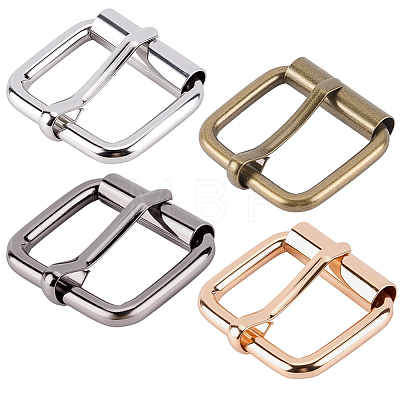 8Pcs 4 Colors Roller Buckles for Bag Strap Connector IFIN-CL0001-12-1