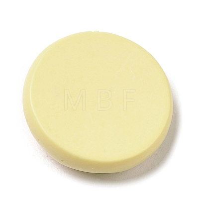 Opaque Flower Resin Cabochons RESI-C035-01D-1
