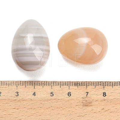 Natural Botswana Agate Egg Stone GG-L654-H02-11-1
