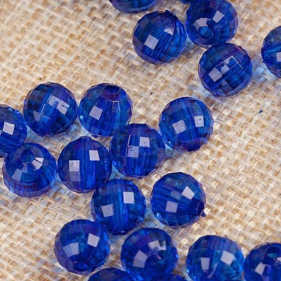 Transparent Acrylic Beads TACR-NH0001-C-02-1