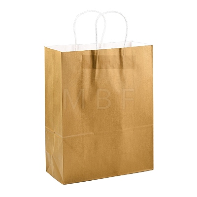 Pure Color Kraft Paper Bags AJEW-G020-D-06-1