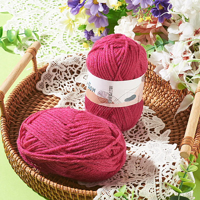 Light Acrylic Fiber Yarn OCOR-TADJ0001-01A-1