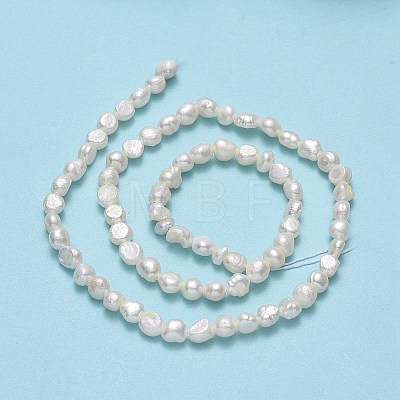 Natural Cultured Freshwater Pearl Beads Strands PEAR-A005-14-01-1
