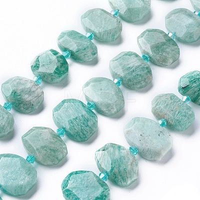 Natural Amazonite Beads Strands G-P434-22-1