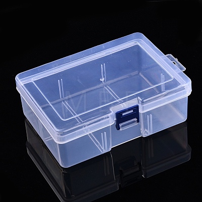 Rectangle Plastic Bead Storage Boxes X-CON-YW0001-32-1