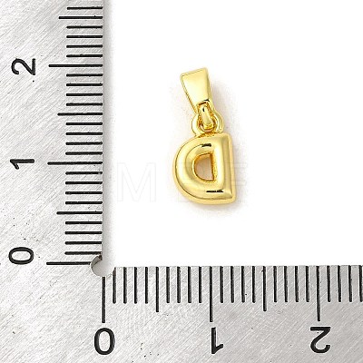 Rack Plating Brass Charms KK-C053-04G-D-1