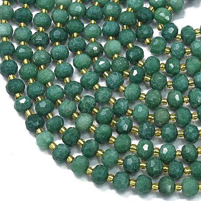 Natural Dyed White Jade Beads Strands G-K389-E11-01-1