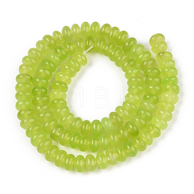 Dyed Natural White Jade Beads Strands G-T139-59A-12-1