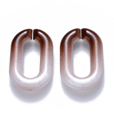 Two Tone Opaque Acrylic Linking Rings OACR-S036-006A-M02-1