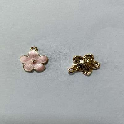 Zinc Alloy Enamel Pendants PALLOY-I124-10G-A-1