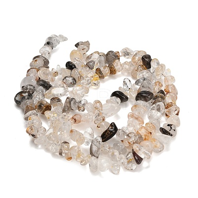 Natural Herkimer Diamond Beads Strands GG-CBAE051-A07-01-1