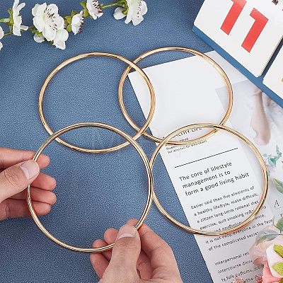 Round/Circular Ring Iron Purse Handles LS-FIND-CA0001-12G-1