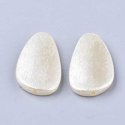 ABS Plastic Imitation Pearl Beads OACR-T017-06-1