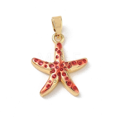 Brass Enamel Pendants KK-CBA2CEF-01G-03-1