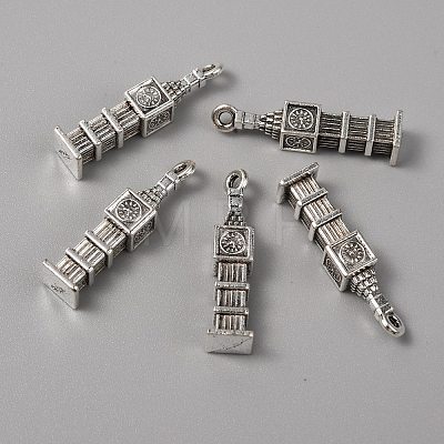 Tibetan Style Alloy Pendants FIND-CJC0018-27AS-1