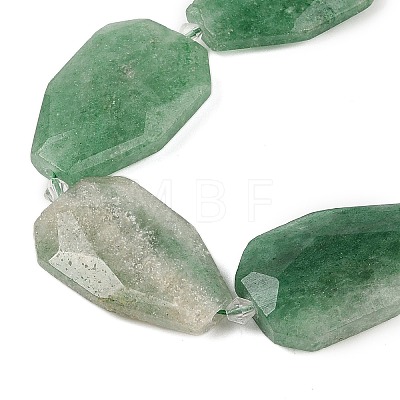 Natural Green Strawberry Quartz Beads Strands G-P548-B11-01-1