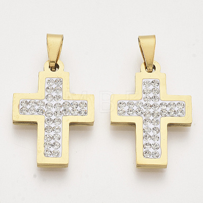 201 Stainless Steel Pendants STAS-N089-94G-1