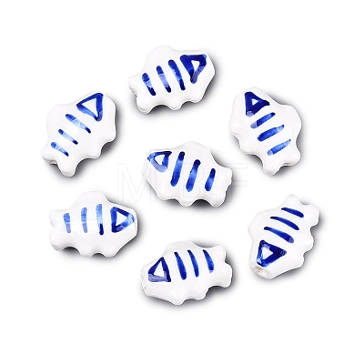 Handmade Porcelain Beads PORC-Q007-09B-1