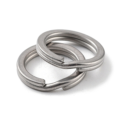 304 Stainless Steel Split Key Rings STAS-Q314-01E-P-1
