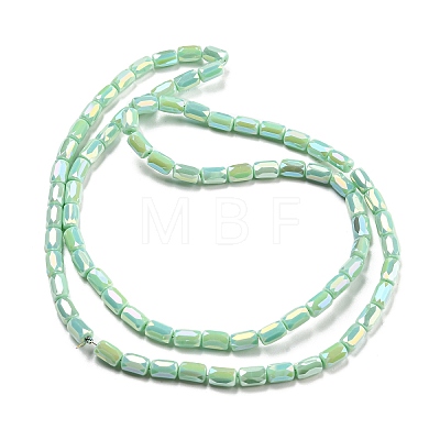Glass Beads Strands EGLA-P052-03C-01-1