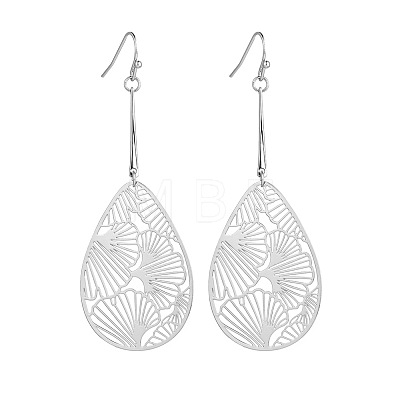 Brass Dangle Earrings FS-WGC6E98-04-1