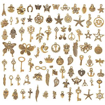 97Pcs Alloy Pendants JX214A-1