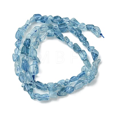 Natural Aquamarine Beads Strands G-Z034-D07-01-1