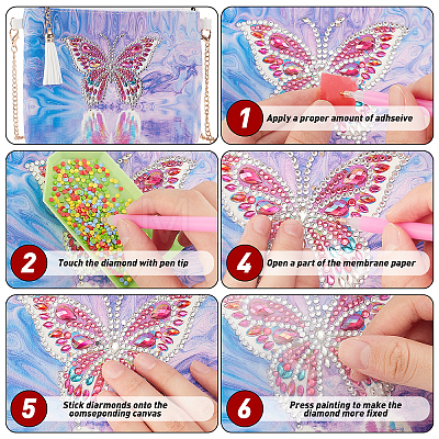 DIY Diamond Painting Stickers Kits DIY-WH0195-50-1