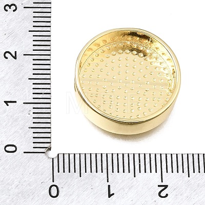 Religion Brass Beads KK-E802-23G-C-1