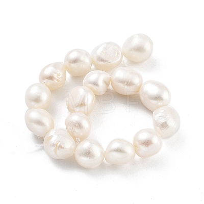 Natural Cultured Freshwater Pearl Beads Strands PEAR-P062-36A-1