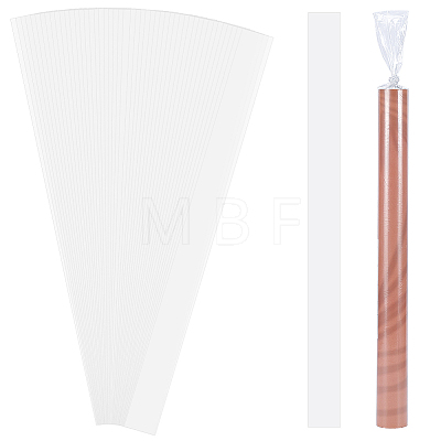 Rectangle PE Plastic Film Storage Bags ABAG-WH0040-51-1