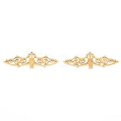 Alloy Filigree Joiners Links PALLOY-WH0072-03AG-1