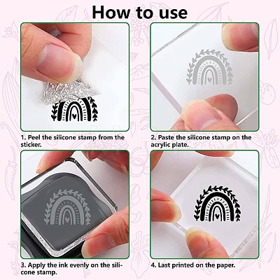 Custom PVC Plastic Clear Stamps DIY-WH0439-0076-1