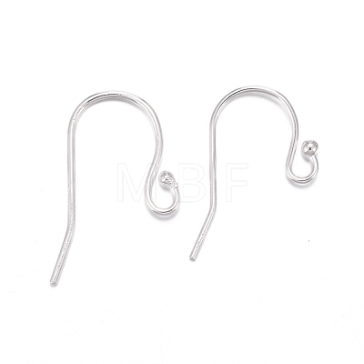 925 Sterling Silver Earring Hooks STER-K167-051B-S-1