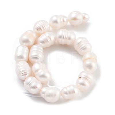Natural Cultured Freshwater Pearl Beads Strands PEAR-P062-14B-1