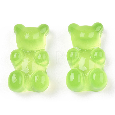 Translucent Resin Cabochons CRES-S303-22G-1